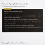 An inside page screenshot of The Website Build Blueprint Volume 3. Shows the SQL script box and prompt blueprint for creating PostgreSQL profiles and enabling Row Level Security (RLS) policies in the Supabase Editor
